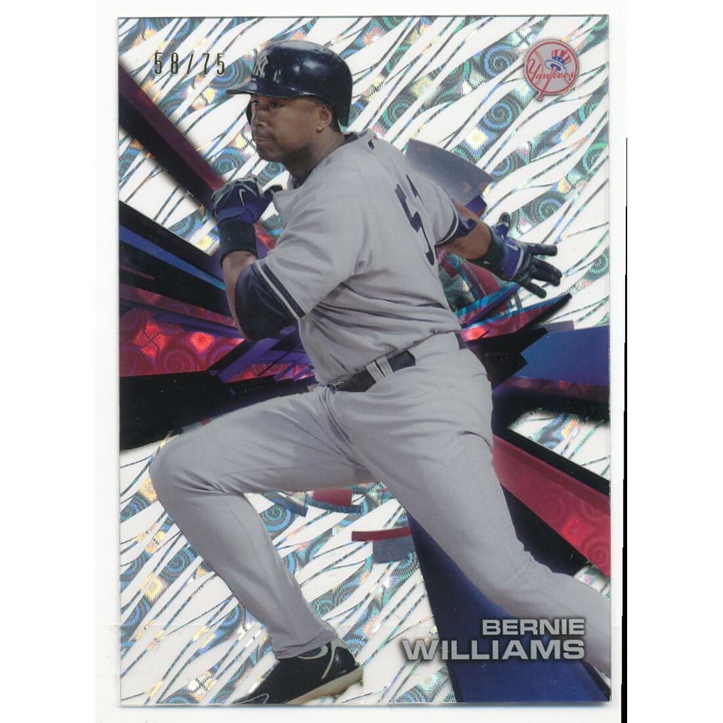 2015 Topps High Tek Tidal Diffractor #HTBW Bernie Williams