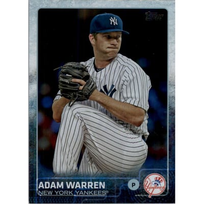 2015 Topps Update Snow Camo #US189 Adam Warren