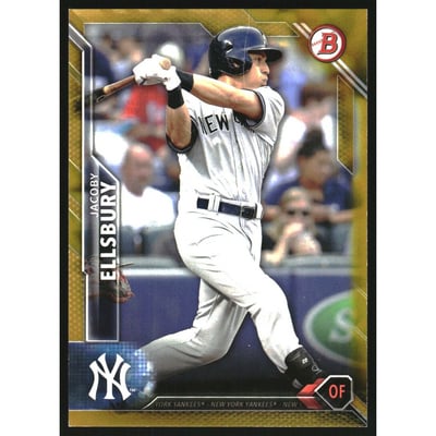 2016 Bowman Gold #108 Jacoby Ellsbury