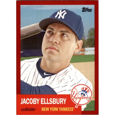 2016 Topps Archives Red #40 Jacoby Ellsbury