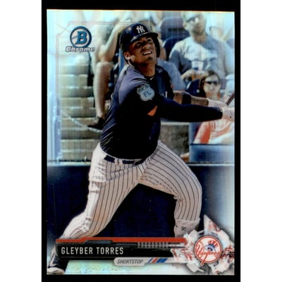2017 Bowman Chrome Draft Refractors #BDC200 Gleyber Torres