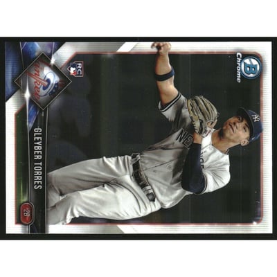 2018 Bowman Chrome #83 Gleyber Torres RC