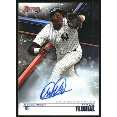 2018 Bowman's Best Best of '18 Autographs #B18EF Estevan Florial