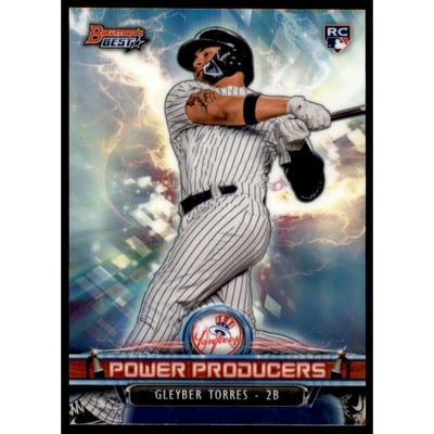2018 Bowman's Best Power Producers Refractors #PPGT Gleyber Torres