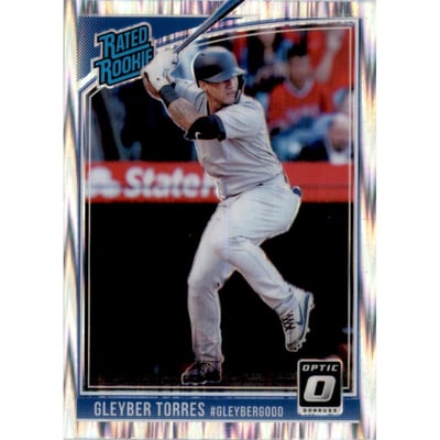 2018 Donruss Optic Variations Shock #65 Gleyber Torres RR