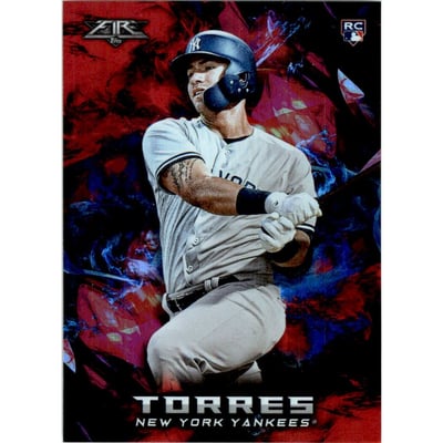 2018 Topps Fire Flame #119 Gleyber Torres