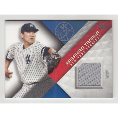 2018 Topps Major League Materials #MLMMA Masahiro Tanaka