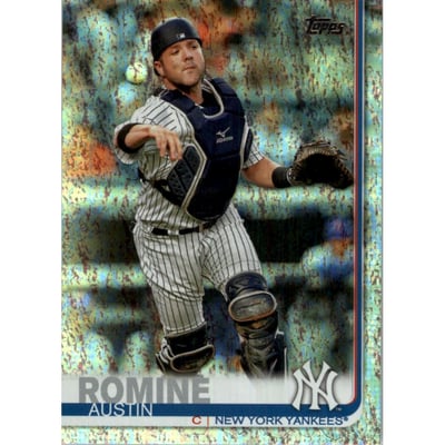 2019 Topps Factory Set Sparkle Foil #426 Austin Romine