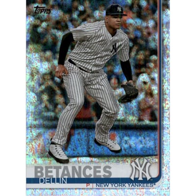 2019 Topps Factory Set Sparkle Foil #505 Dellin Betances