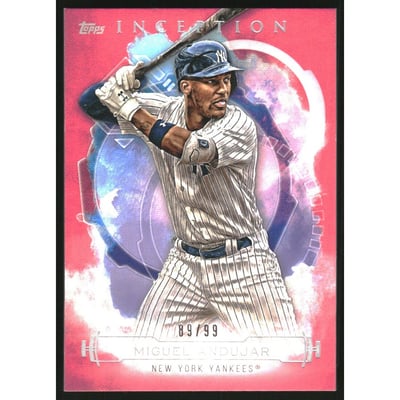 2019 Topps Inception Magenta #28 Miguel Andujar