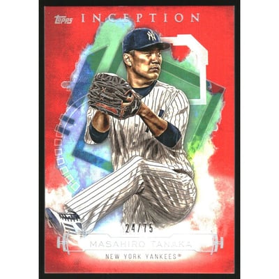 2019 Topps Inception Red #74 Masahiro Tanaka
