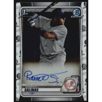 2020 Bowman Chrome Prospect Autographs #CPARS Raimfer Salinas