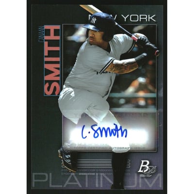 2020 Bowman Platinum Top Prospect Autographs #TOP44 Canaan Smith