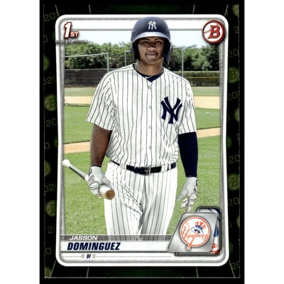 2020 Bowman Prospects Camo #BP8 Jasson Dominguez