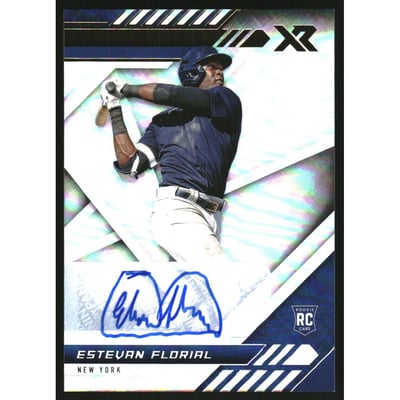 2021 Panini XR Autographs #9 Estevan Florial