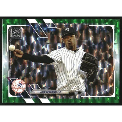 2021 Topps Green Foil #577 Luis Severino