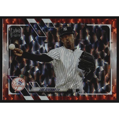 2021 Topps Orange Foil #577 Luis Severino