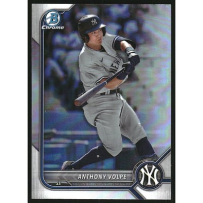 2022 Bowman Chrome Draft Refractors #BDC68 Anthony Volpe