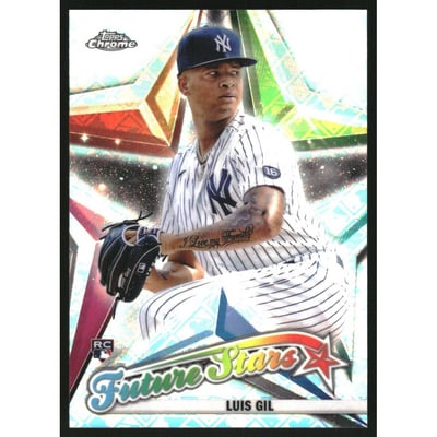 2022 Topps Chrome Logofractor Future Stars #FS12 Luis Gil