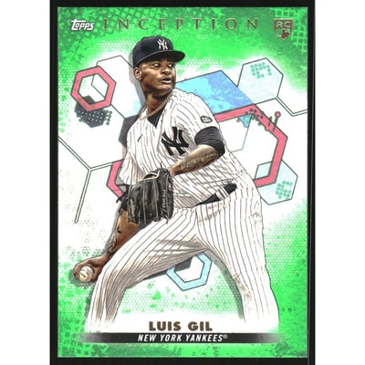 2022 Topps Inception Green #38 Luis Gil