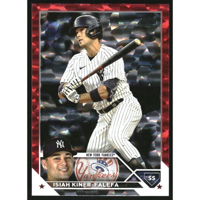 2023 Topps Red Foil #162 Isiah Kiner-Falefa