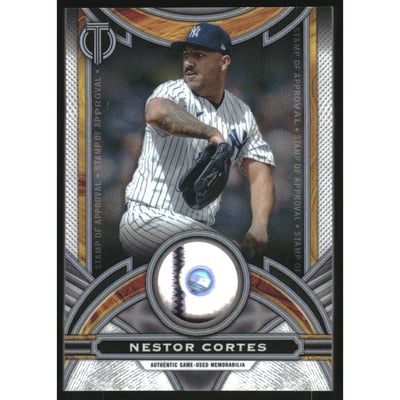2023 Topps Tribute Stamp Of Approval Relics #SOANCO Nestor Cortes