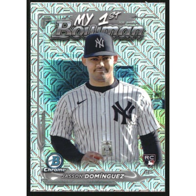 2024 Bowman Chrome Mega Box My 1st Bowman #M1B32 Jasson Dominguez