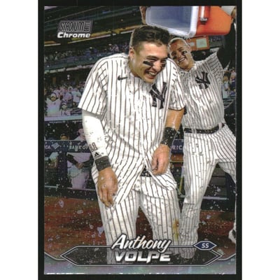 2024 Stadium Club Chrome Refractors #236 Anthony Volpe