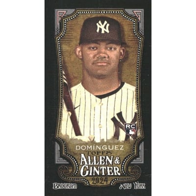 2024 Topps Allen and Ginter Mini Black Border #31 Jasson Dominguez