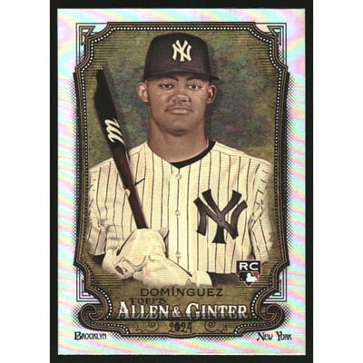 2024 Topps Allen and Ginter Silver Portrait #31 Jasson Dominguez
