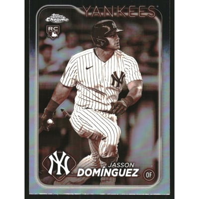2024 Topps Chrome Sepia Refractors #89 Jasson Dominguez