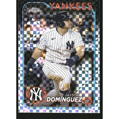 2024 Topps Chrome X-fractors #89 Jasson Dominguez