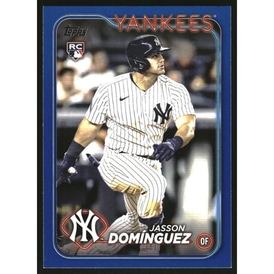 2024 Topps Royal Blue #60 Jasson Dominguez