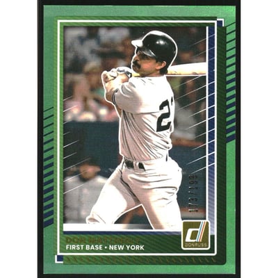 2025 Donruss Green #98 Don Mattingly
