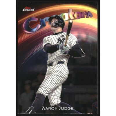 2025 Finest Creators #C12 Aaron Judge