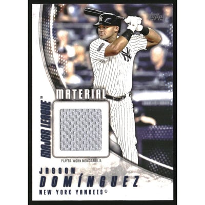 2025 Topps Major League Materials #MLMJD Jasson Dominguez