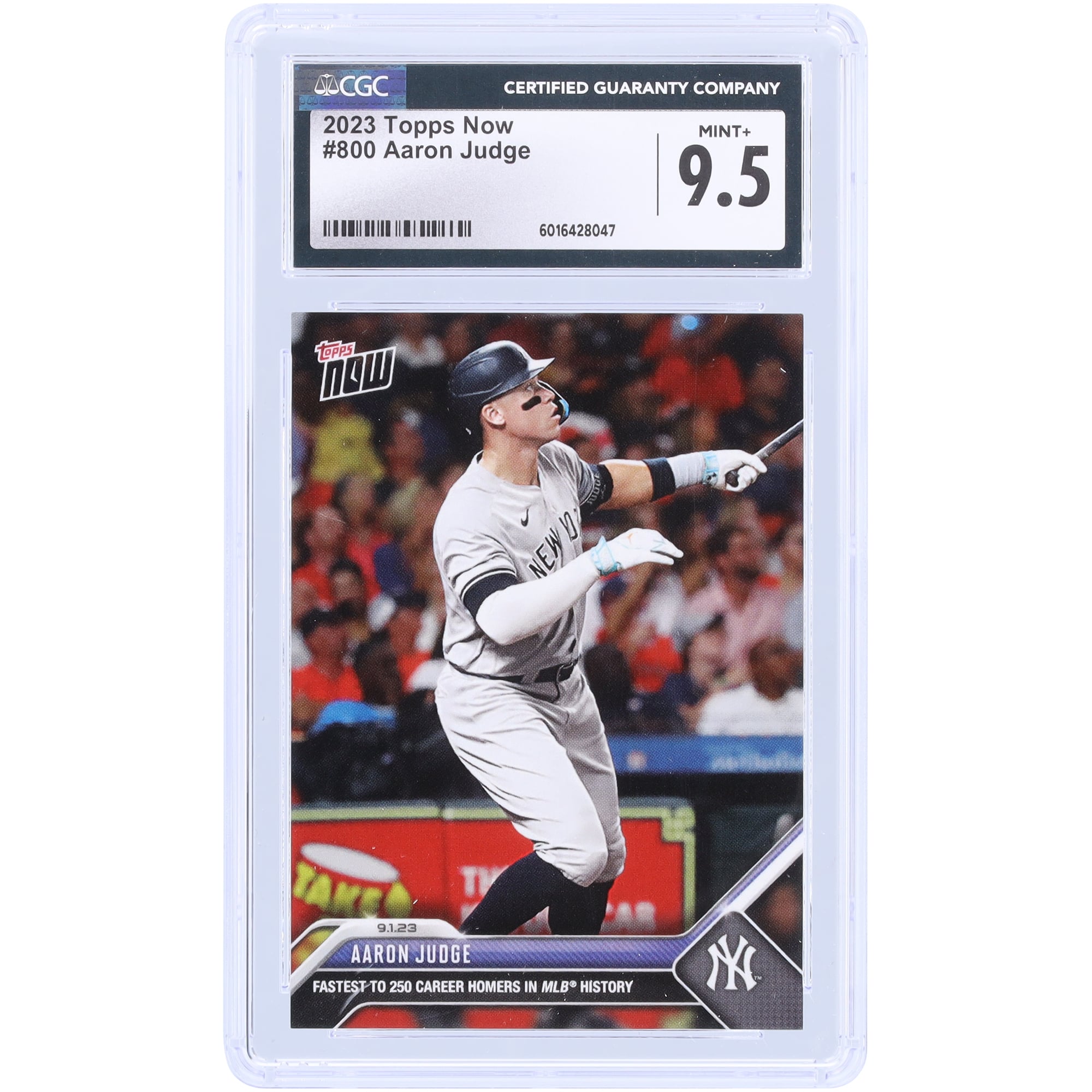Aaron Judge New York Yankees 2023 Topps Now Fastest To 250 Career 