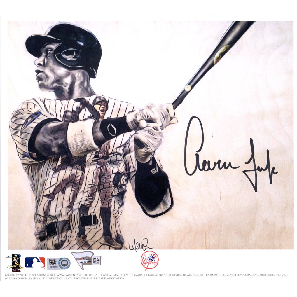 Autographed New York Yankees Aaron Judge Fanatics Authentic 8
