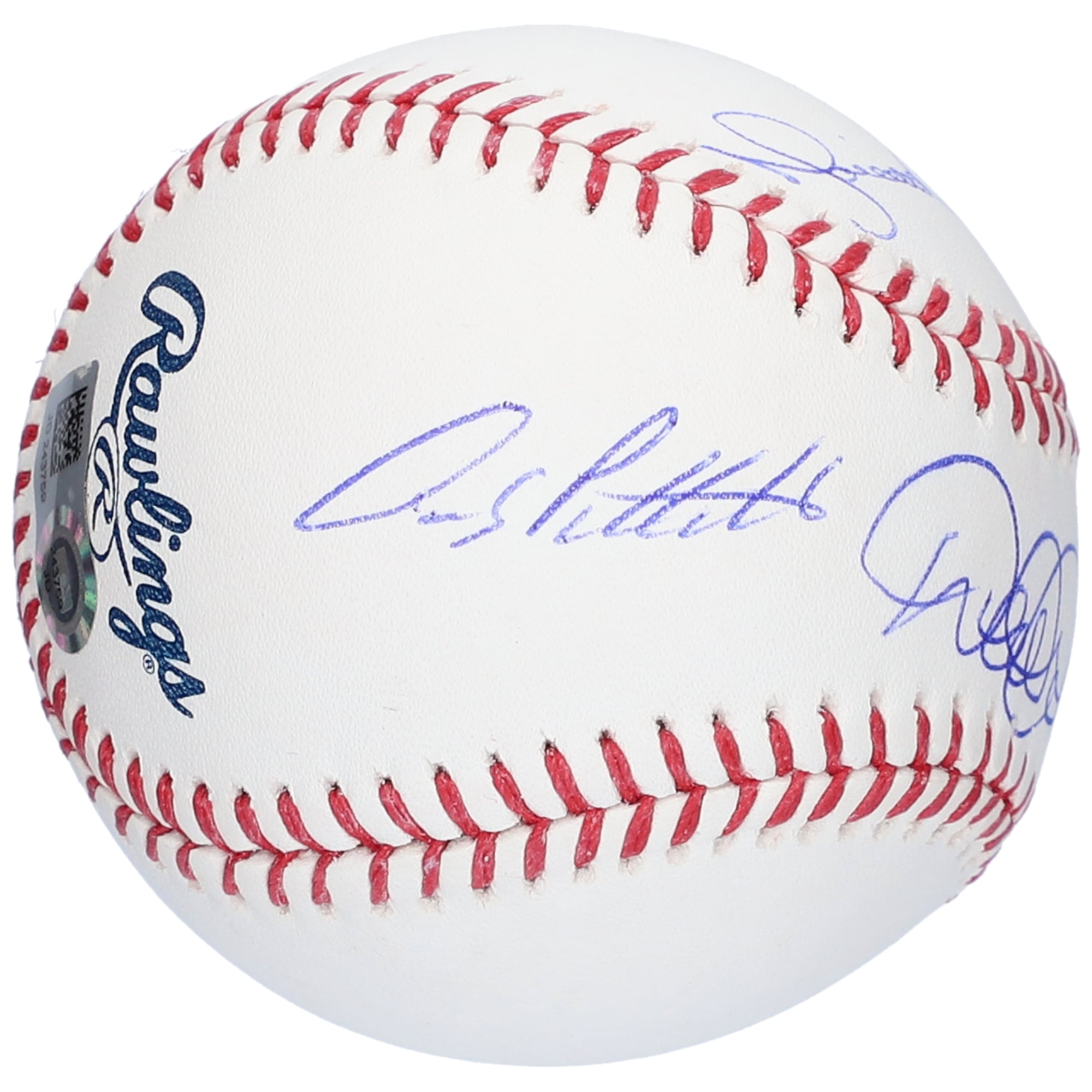 MLB ヤンキース ジータ、リベラ、ポサダ、ペティット　サインボール Autographed New York Yankees Andy Pettitte, Derek Jeter, Jorge
