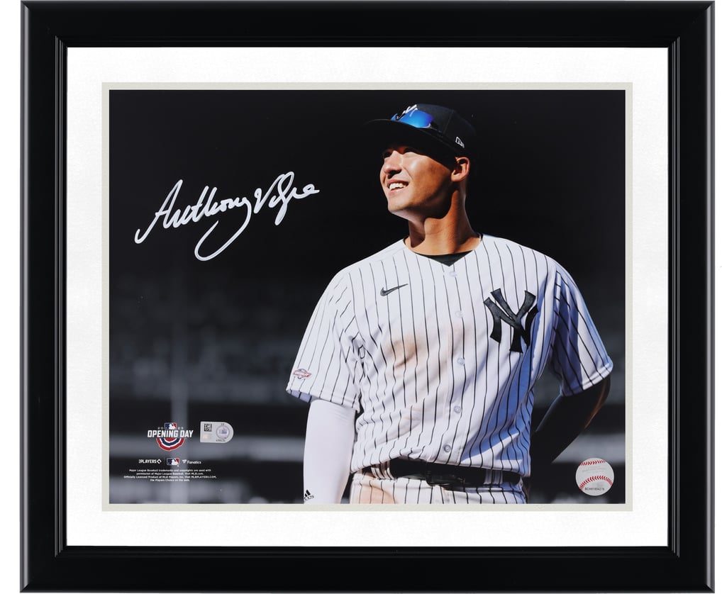 Anthony Volpe New York Yankees Autographed Fanatics Authentic 11 