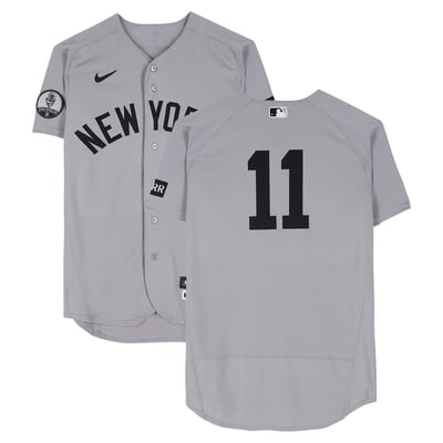 Anthony Volpe New York Yankees Fanatics Authentic Player-Worn #11 Gray Jersey vs. Chicago Cubs on August 2, 2026