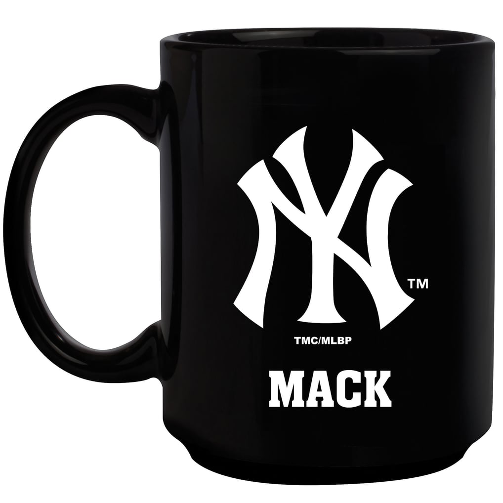 New York Yankees 15oz. Personalized Mug - Black