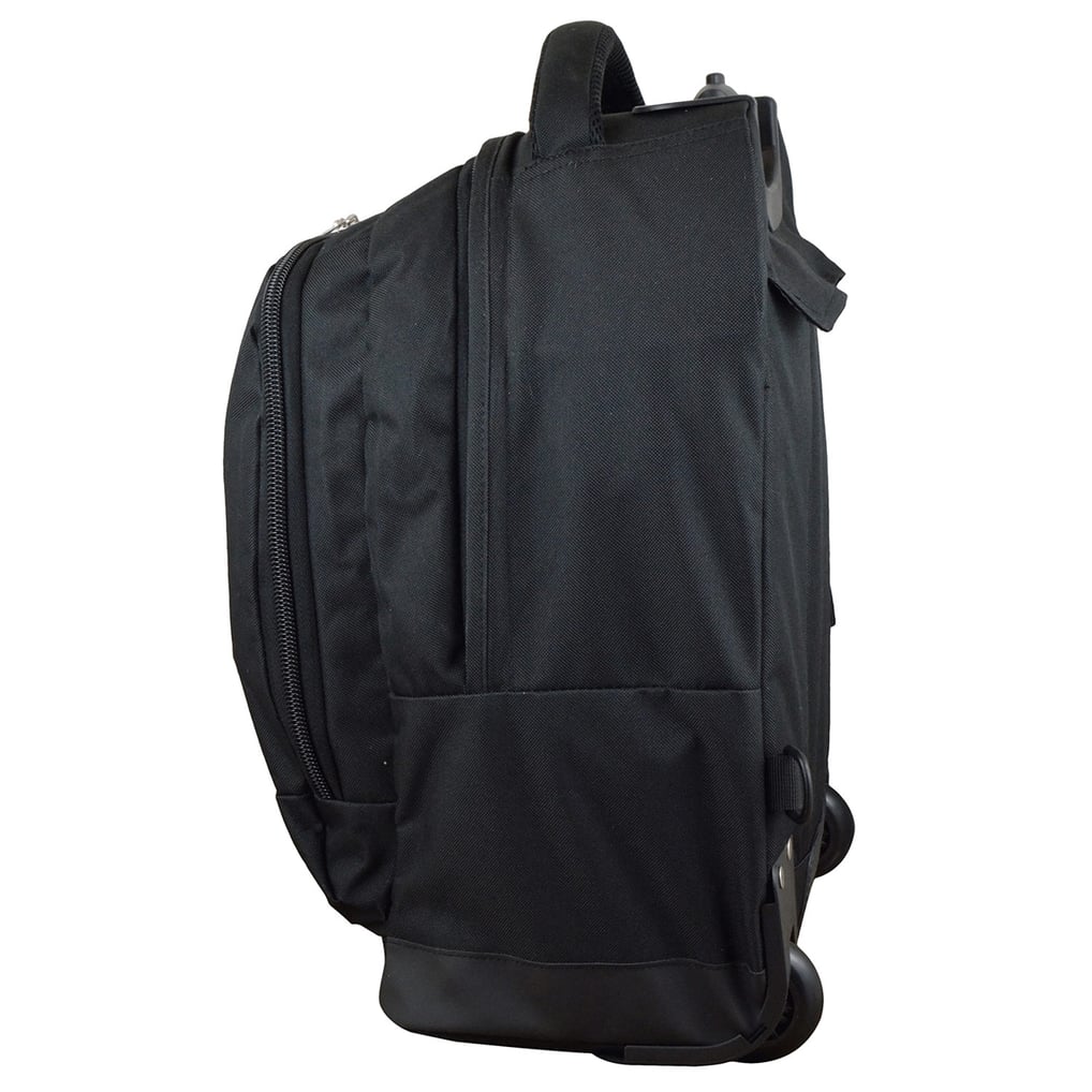 New York Yankees 19'' Premium Wheeled Backpack - Black