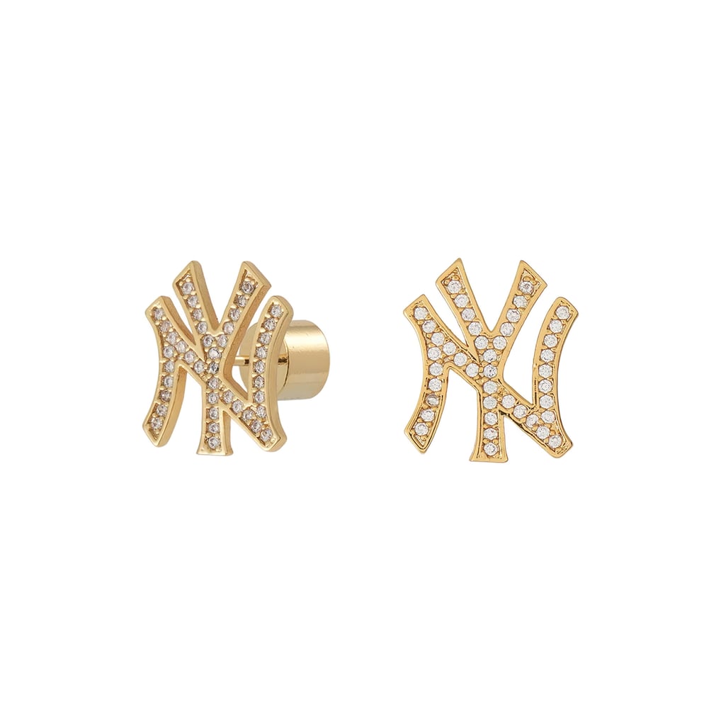 New York Yankees by Jill Martin Glam Day Post Back Earrings
