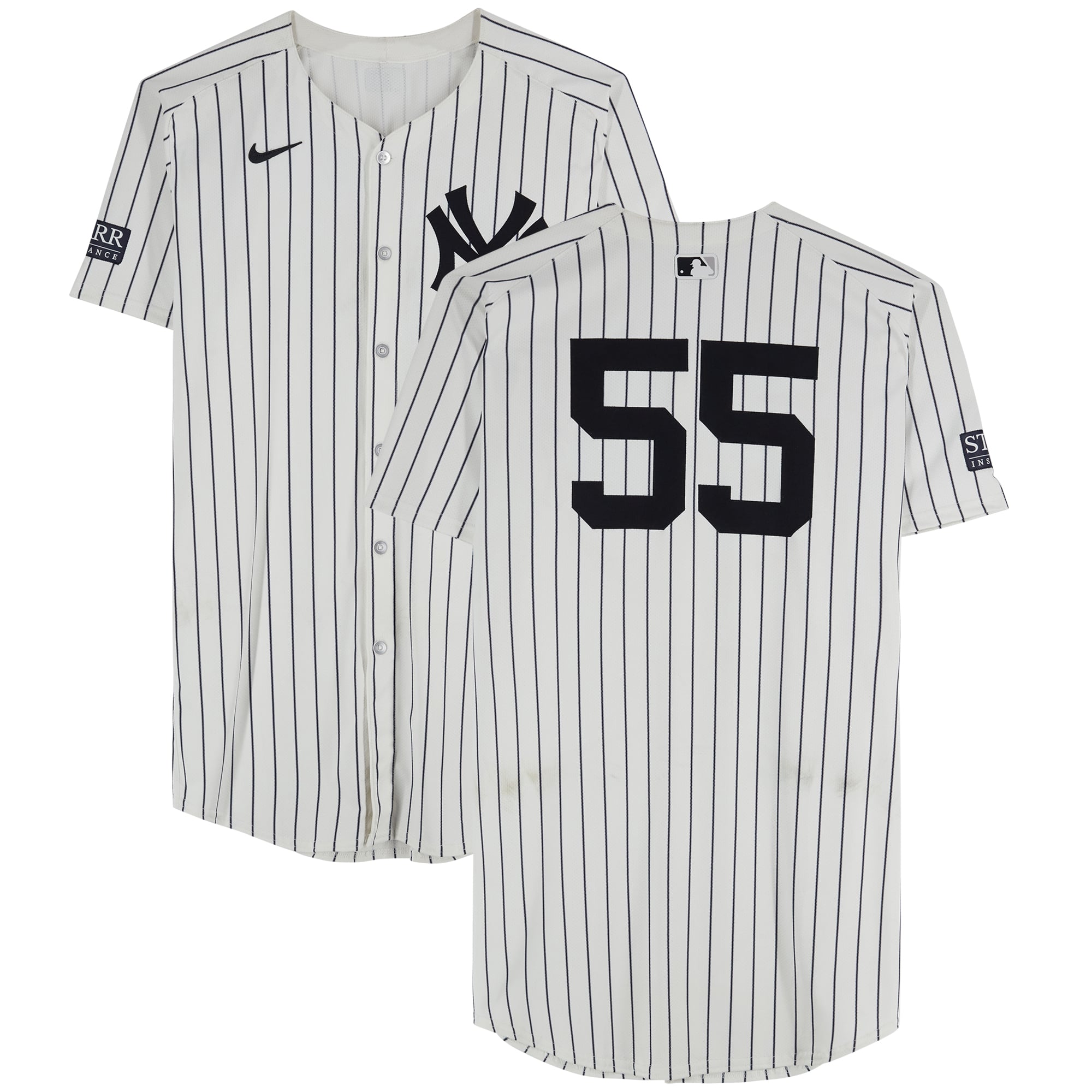 Carlos Rodon New York Yankees Fanatics Authentic Game-Used #55 