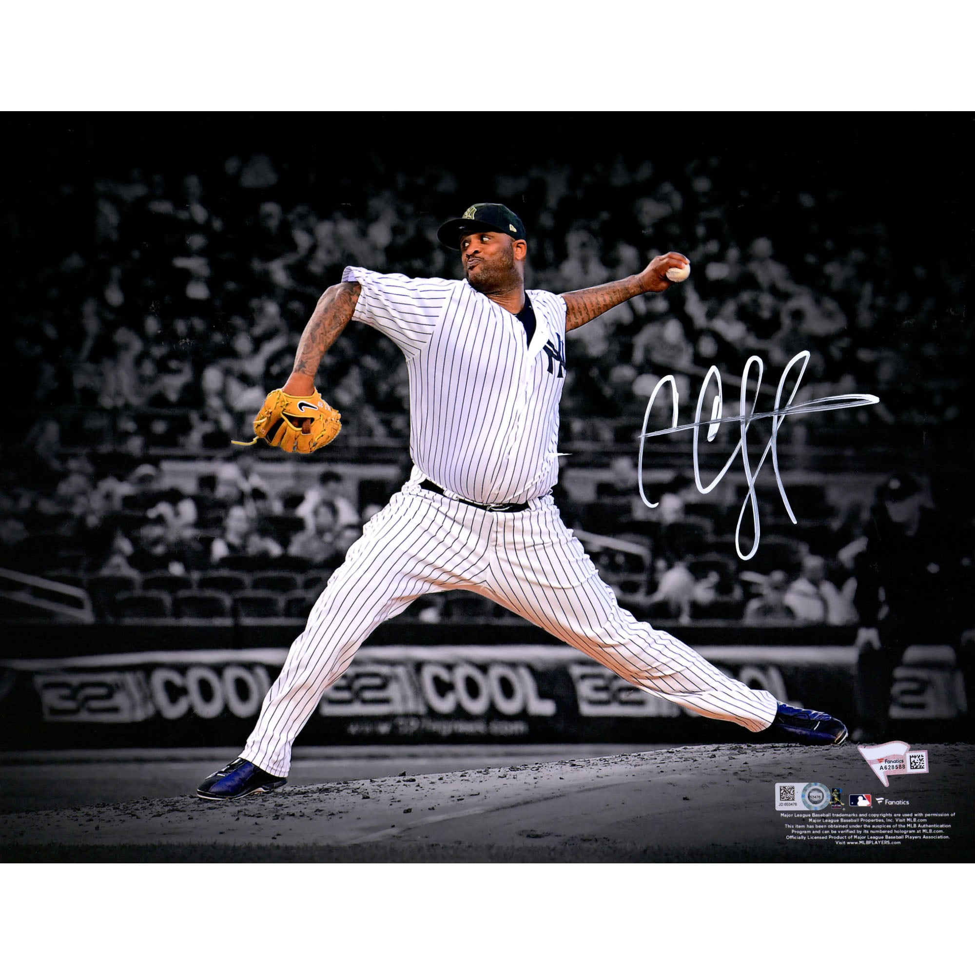 Autographed New York Yankees CC Sabathia Fanatics Authentic 11