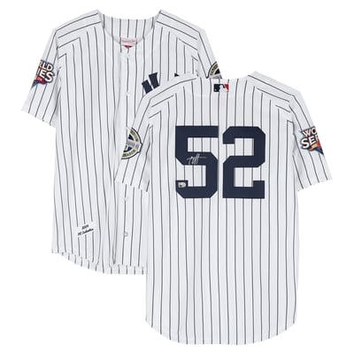 CC Sabathia New York Yankees Autographed Fanatics Authentic White Mitchell and Ness 2009 World Series Authentic Jersey
