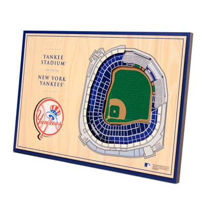 New York Yankees Fanpoint 14'' x 10.5'' 3D StadiumView Desktop Display