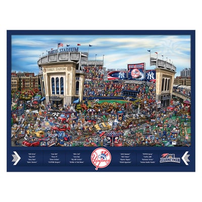 New York Yankees Fanpoint 500-Piece Joe Journeyman Puzzle