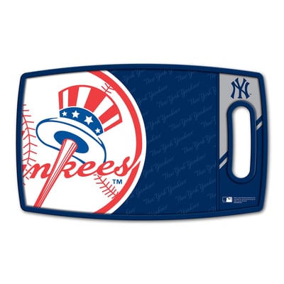 New York Yankees Fanpoint Logo Series Cutting Board